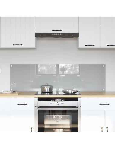 Rivestimento da Cucina 2 pcs Grigio chiaro 70 x 40 cm