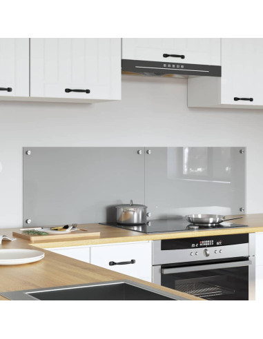 Rivestimento da Cucina 2 pcs Grigio chiaro 70 x 40 cm