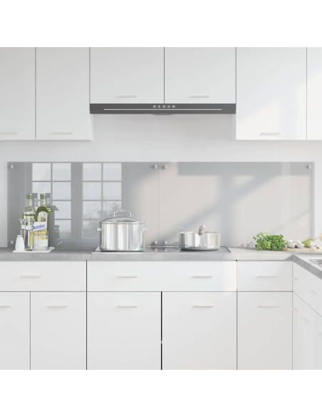 Rivestimento da Cucina 2 pcs Grigio chiaro 90 x 50 cm