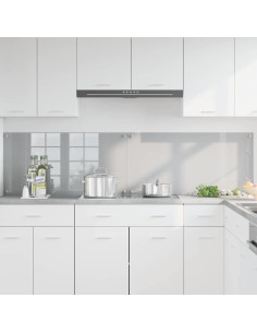 Schienale da cucina 2 pcs Grigio chiaro 100 x 50 cm 2