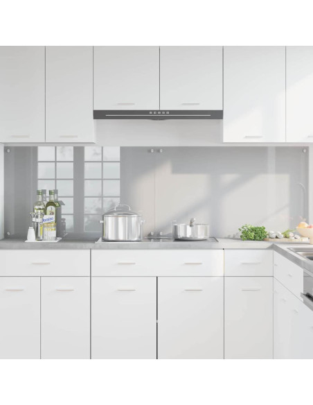 Schienale da cucina 2 pcs Grigio chiaro 100 x 60 cm