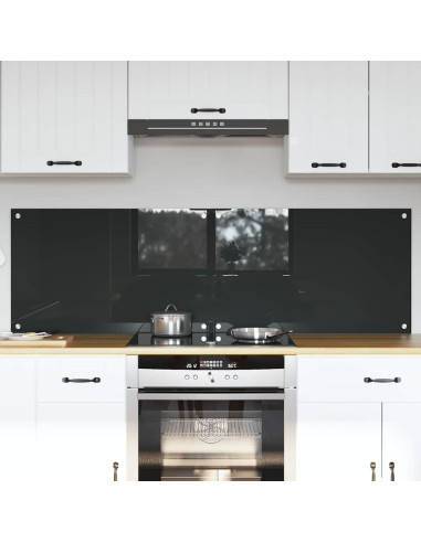 Rivestimento da Cucina 2 pcs Grigio scuro 80 x 50 cm