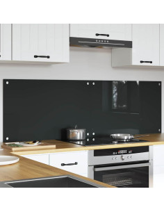 Schienale da cucina 2 pcs Grigio scuro 80 x 50 cm 2