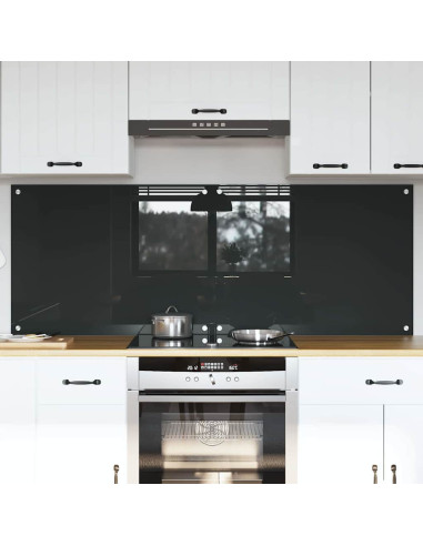 Rivestimento da Cucina 2 pcs Grigio scuro 80 x 60 cm