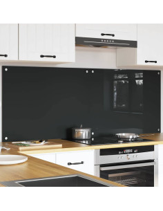 Schienale da cucina 2 pcs Grigio scuro 80 x 60 cm 2