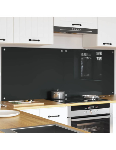 Schienale da cucina 2 pcs Grigio scuro 80 x 60 cm