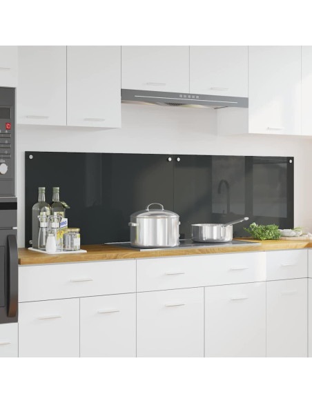 Rivestimento da Cucina 2 pcs Grigio scuro 90 x 50 cm