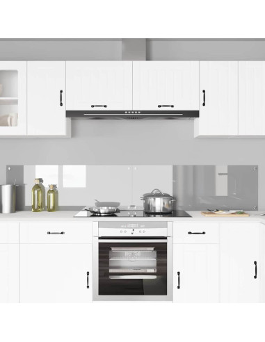 Rivestimento da Cucina 2 pcs Grigio chiaro 110 x 40 cm