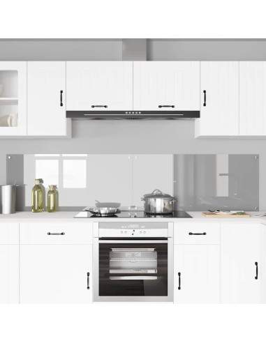 Rivestimento da Cucina 2 pcs Grigio chiaro 110 x 50 cm