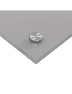 Schienale da cucina 2 pcs Grigio chiaro 120 x 50 cm 2
