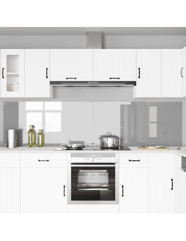 Schienale da cucina 2 pcs Grigio chiaro 120 x 60 cm