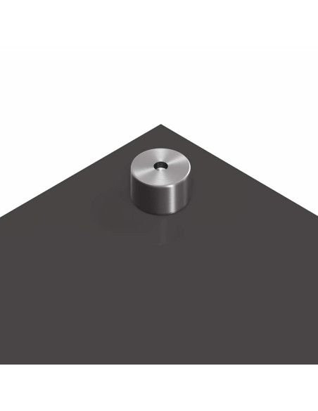Schienale da cucina 2 pcs Grigio scuro 120 x 50 cm
