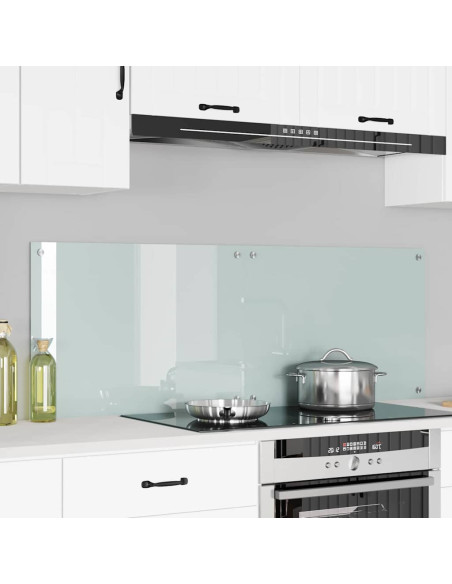 Rivestimento da Cucina Bianco 70 x 50 cm vetro temperato