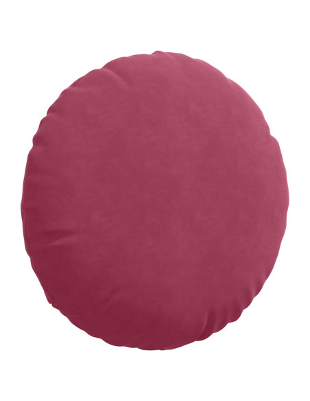 Cuscini per Seduta 2 pcs Rosso Vino Ø 40 x 13 cm Velluto Cuscini per Seduta 2 pcs Rosso Vino Ø 40 x 13 cm Velluto