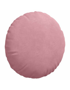 Cuscini per Seduta 2 pcs Rosa Ø 40 x 13 cm Velluto