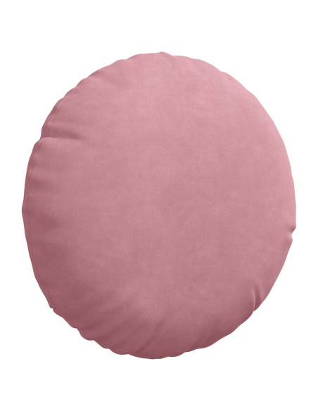 Cuscini per Seduta 2 pcs Rosa Ø 40 x 13 cm Velluto Cuscini per Seduta 2 pcs Rosa Ø 40 x 13 cm Velluto
