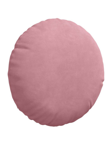 Cuscini per Seduta 2 pcs Rosa Ø 40 x 13 cm Velluto
