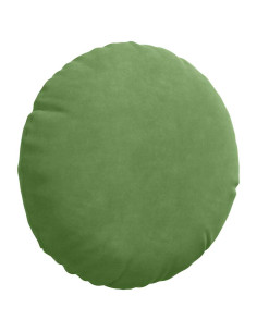 Cuscini per Seduta 2 pcs Verde chiaro Ø 40 x 13 cm Velluto