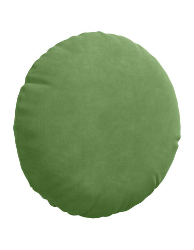 Cuscini per Seduta 2 pcs Verde chiaro Ø 40 x 13 cm Velluto