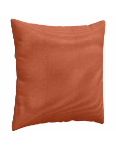 Cuscini da Divano 2 pcs Rosso Arancio 80 x 80 cm