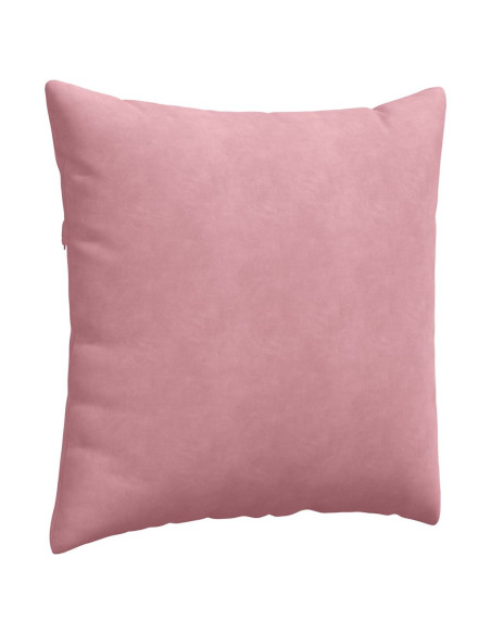 Cuscini da Divano 2 pcs Rosa 80 x 80 cm Tessuto in Cords Cuscini da Divano 2 pcs Rosa 80 x 80 cm Tessuto in Cords