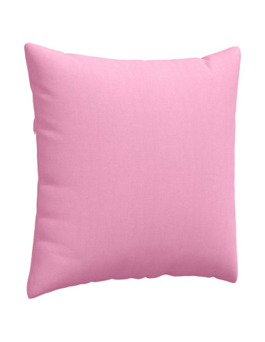 Cuscini da Divano 2 pcs Rosa 80 x 80 cm Tessuto