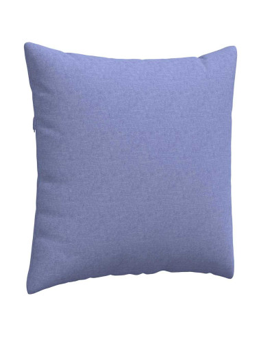 Cuscini da Divano 2 pcs Blu 80 x 80 cm Tessuto