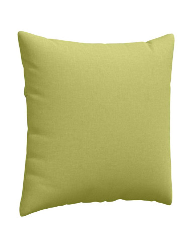 Cuscini da Divano 2 pcs Verde chiaro 80 x 80 cm Tessuto