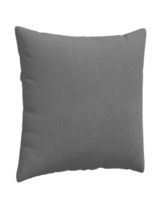 Cuscini da Divano 2 pcs Grigio scuro 60 x 60 cm Tessuto