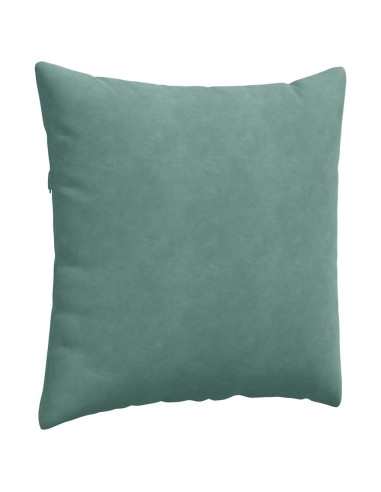 Cuscini da Divano 2 pcs Verde Mare 60 x 60 cm Tessuto in Cords