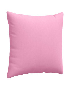 Cuscini da Divano 2 pcs Rosa 60 x 60 cm Tessuto