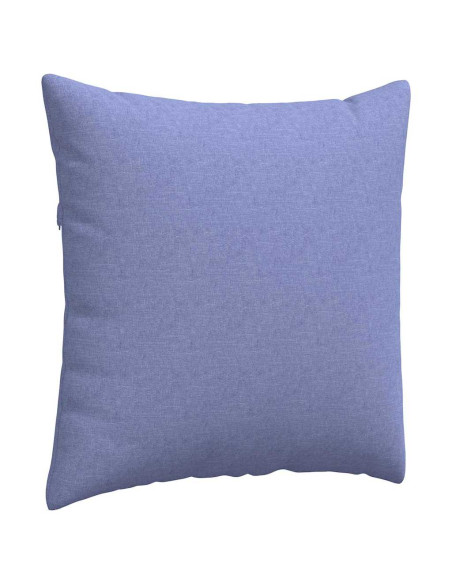 Cuscini da Divano 2 pcs Blu 60 x 60 cm Tessuto Cuscini da Divano 2 pcs Blu 60 x 60 cm Tessuto
