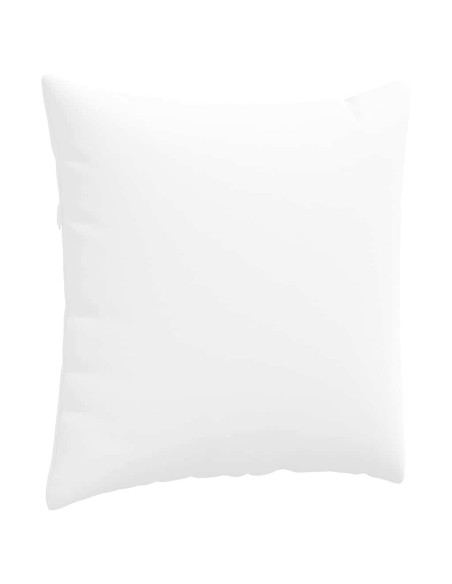 Cuscini da Divano 2 pcs Bianco 60 x 60 cm Tessuto Cuscini da Divano 2 pcs Bianco 60 x 60 cm Tessuto