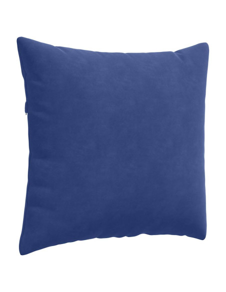 Cuscini da Divano 2 pcs Blu Polizia 50 x 50 cm Tessuto in Cords Cuscini da Divano 2 pcs Blu Polizia 50 x 50 cm Tessuto in Cords