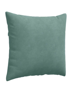 Cuscini da Divano 2 pcs Verde Mare 50 x 50 cm Tessuto in Cords