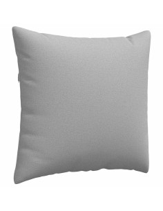 Cuscini da Divano 2 pcs Grigio 50 x 50 cm Tessuto