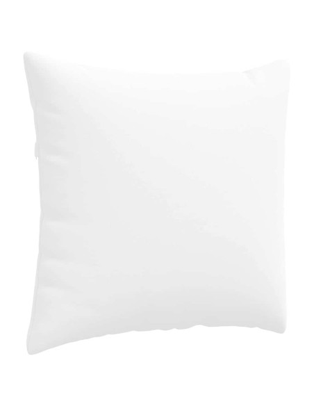 Cuscini da Divano 2 pcs Bianco 50 x 50 cm Tessuto
