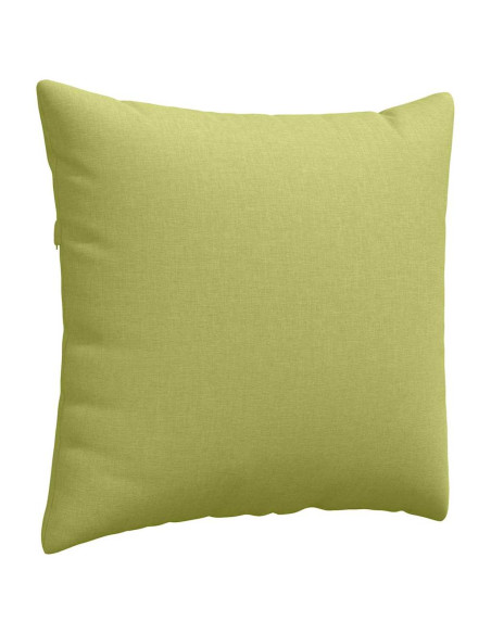 Cuscini da Divano 2 pcs Verde chiaro 50 x 50 cm Tessuto