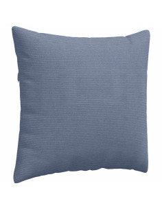 Cuscini da Divano 2 pcs Blu 45 x 45 cm Tessuto in Cords