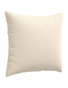 Cuscini da Divano 2 pcs Beige 45 x 45 cm Tessuto
