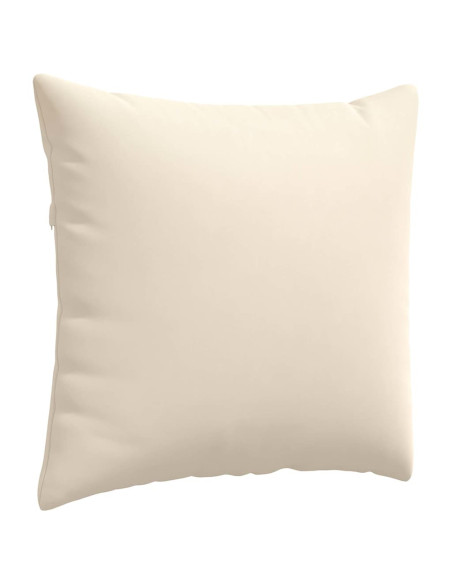 Cuscini da Divano 2 pcs Beige 45 x 45 cm Tessuto