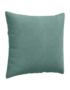 Cuscini da Divano 2 pcs Verde Mare 45 x 45 cm Tessuto in Cords