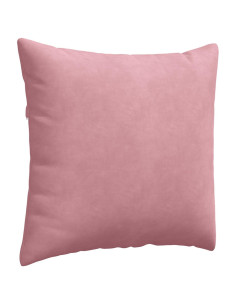 Cuscini da Divano 2 pcs Rosa 45 x 45 cm Tessuto in Cords