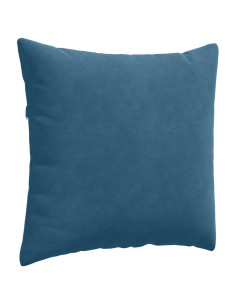 Cuscini da Divano 2 pcs Blu 45 x 45 cm Tessuto in Cords