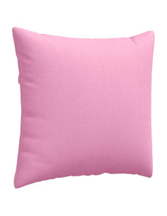 Cuscini da Divano 2 pcs Rosa 45 x 45 cm Tessuto
