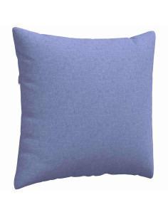 Cuscini da Divano 2 pcs Blu 45 x 45 cm Tessuto