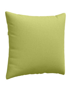 Cuscini da Divano 2 pcs Verde chiaro 45 x 45 cm Tessuto
