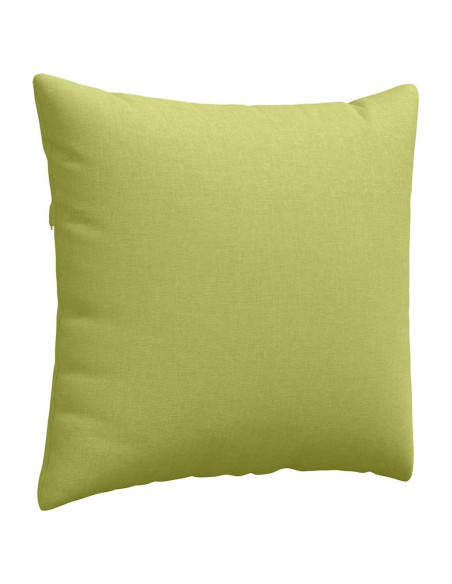Cuscini da Divano 2 pcs Verde chiaro 45 x 45 cm Tessuto