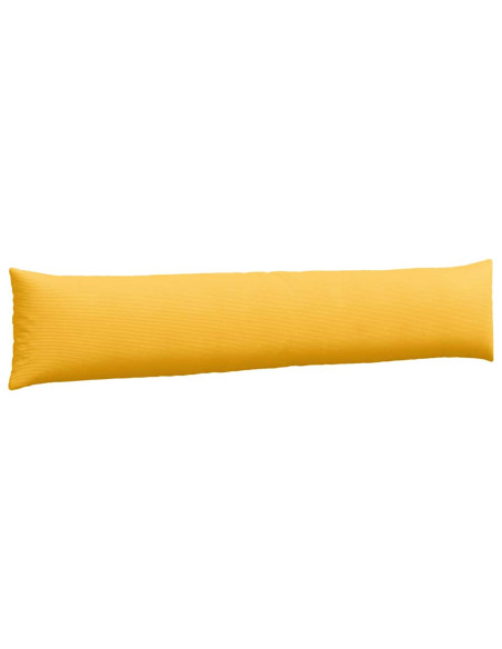 Cuscini da Divano 2 pcs Giallo Chiaro 200 x 40 cm
