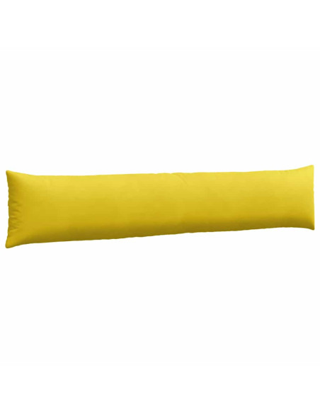 Cuscini da Divano 2 pcs Giallo 200 x 40 cm Tessuto in Cords
